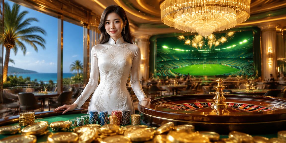 Khung cảnh trò chơi roulette tại Phú Quốc